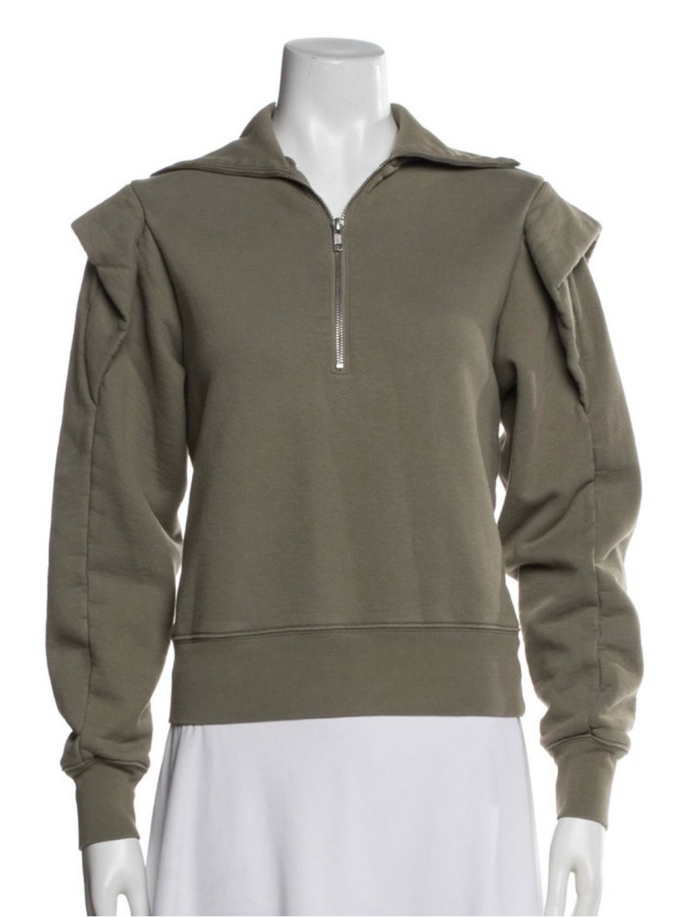 Frame Denim Olive Green Pullover